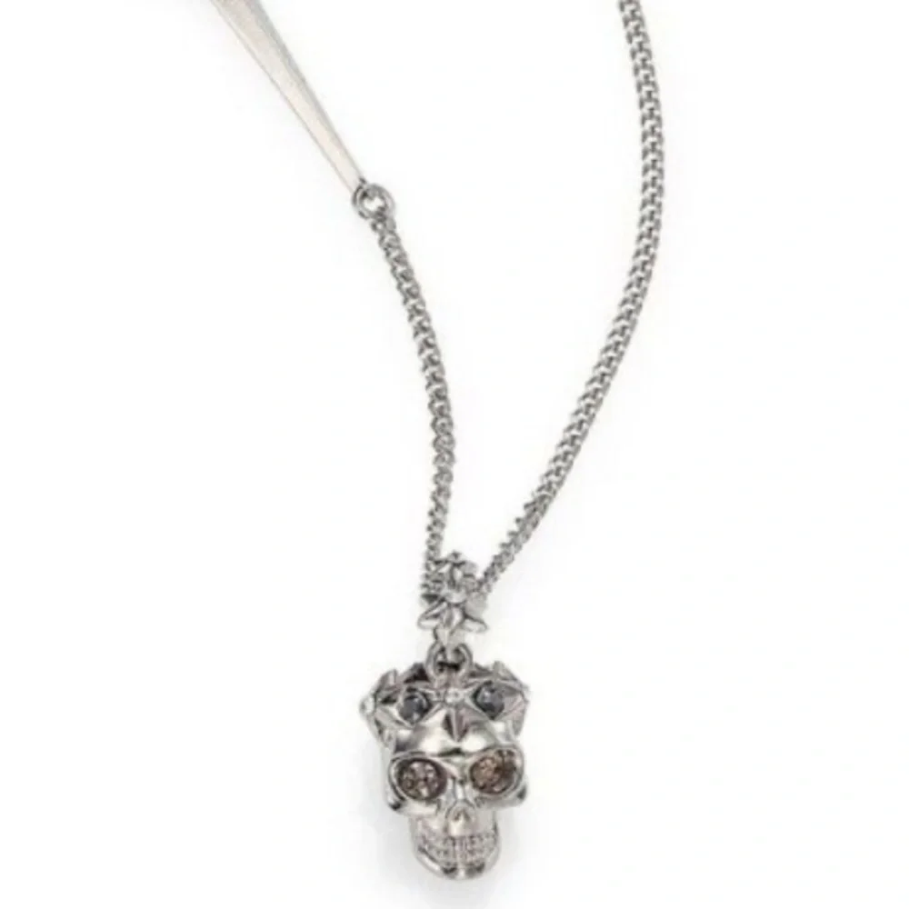 Alexander McQueen Skull and Sword Necklace